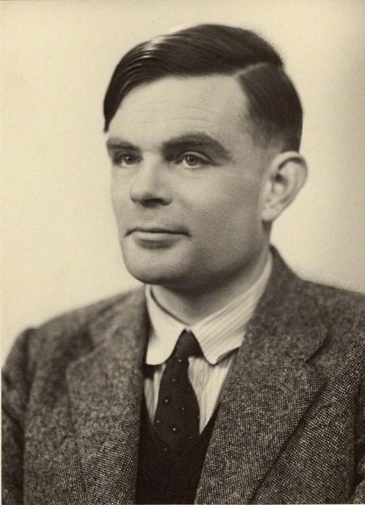 Alan Turing Portrait